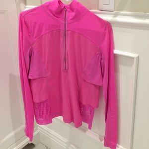 Lululemon half zip rain pullover